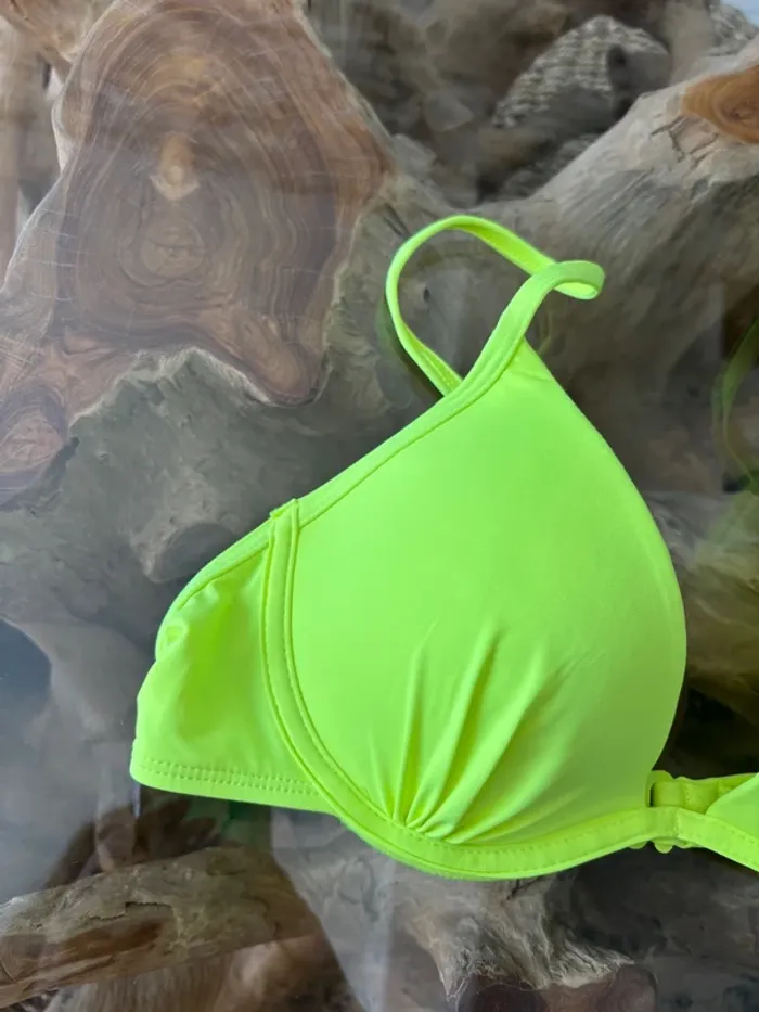 Haut de maillot de bain jaune fluo Ardene - photo numéro 3