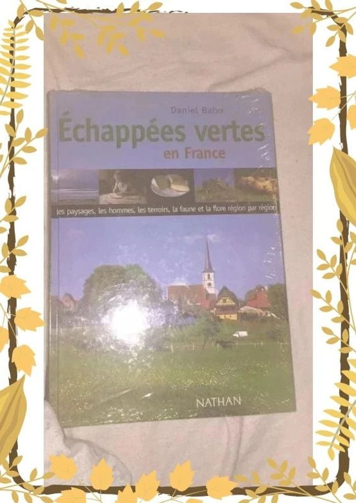 Livre Échappées vertes en France