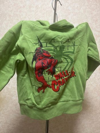 Pull à capuche Spiderman taille 4ans