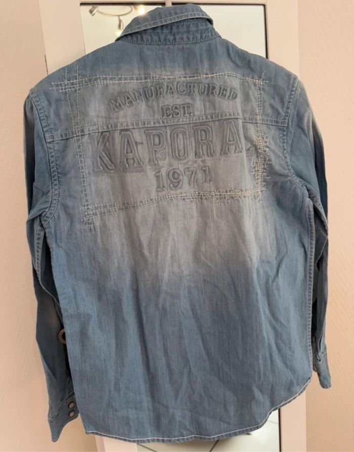 Chemise en jean Kaporal 12 ans - photo numéro 4