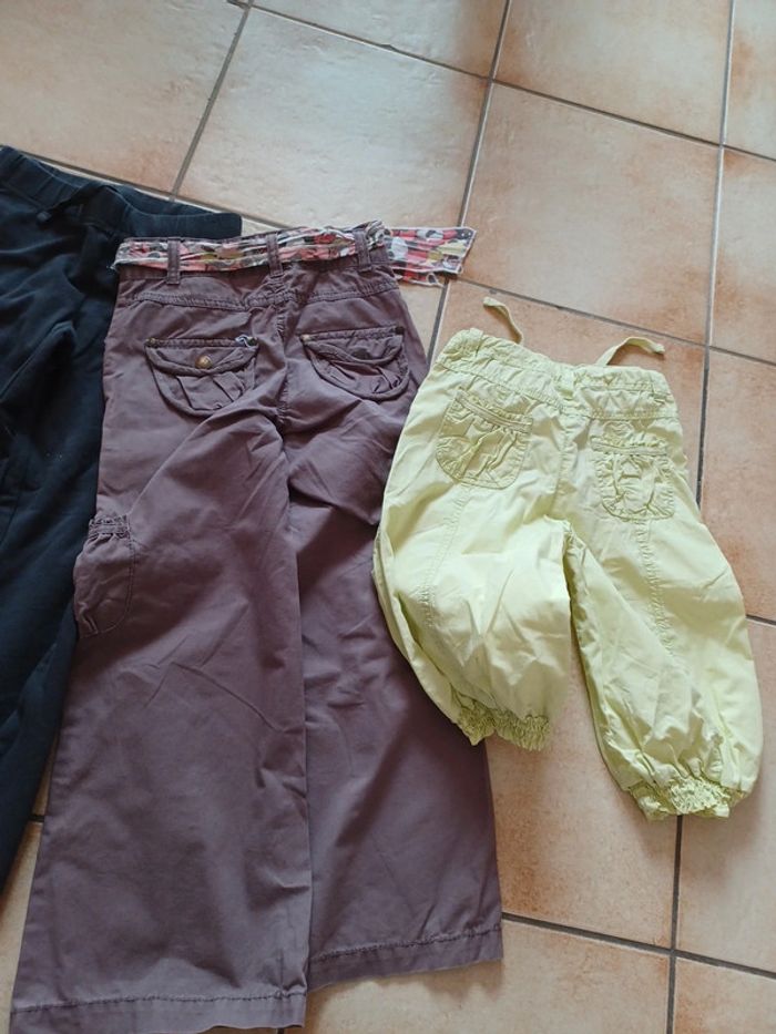 Lot pantalons et pantacourt 6 ans - photo numéro 5