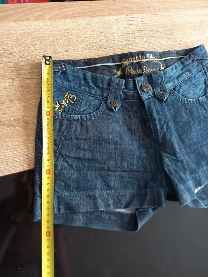 Short en jeans femme T34/36 - photo numéro 9