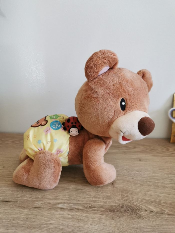 Ourson marchant vtech très bon état