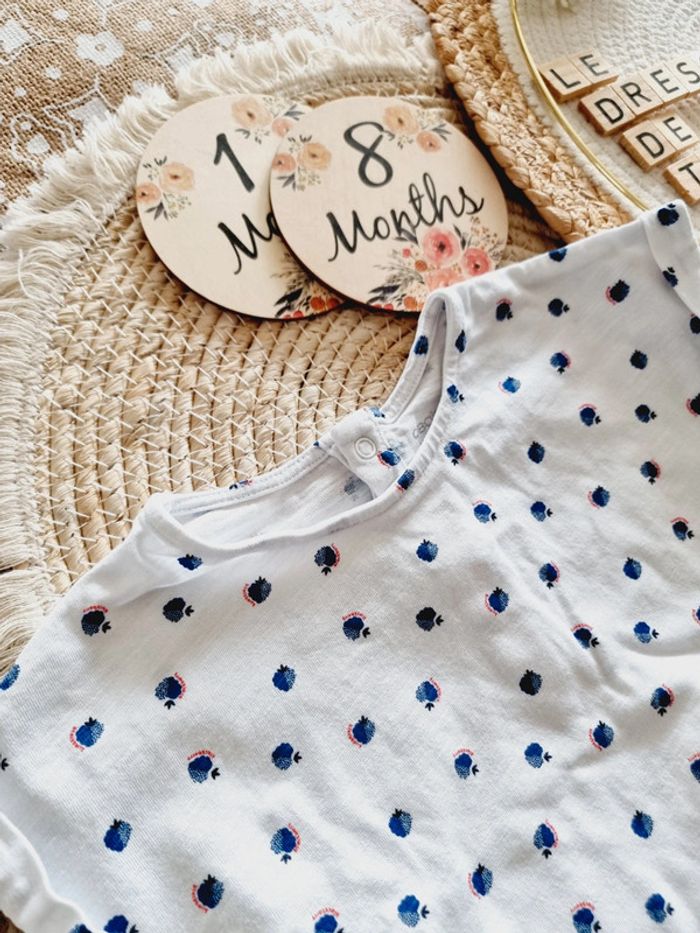Ensemble short 18 mois fille été - photo numéro 2
