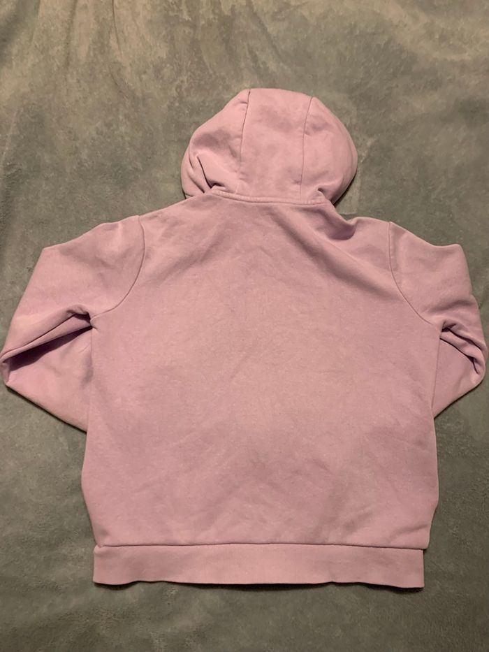 Sweat à capuche zipper 10 ans - photo numéro 2