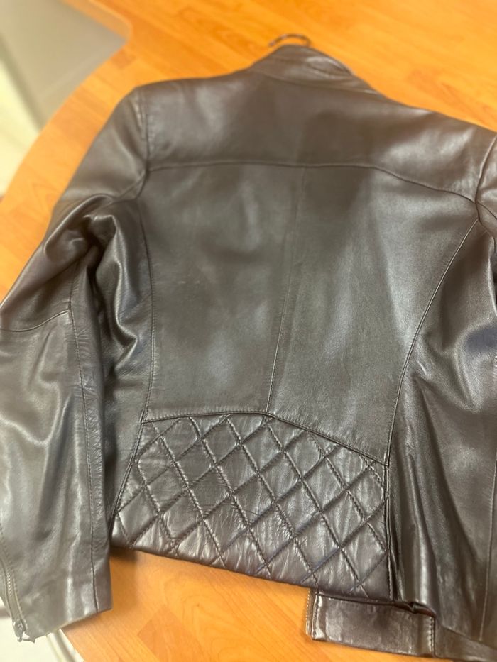 Veste cuir  femme - photo numéro 4