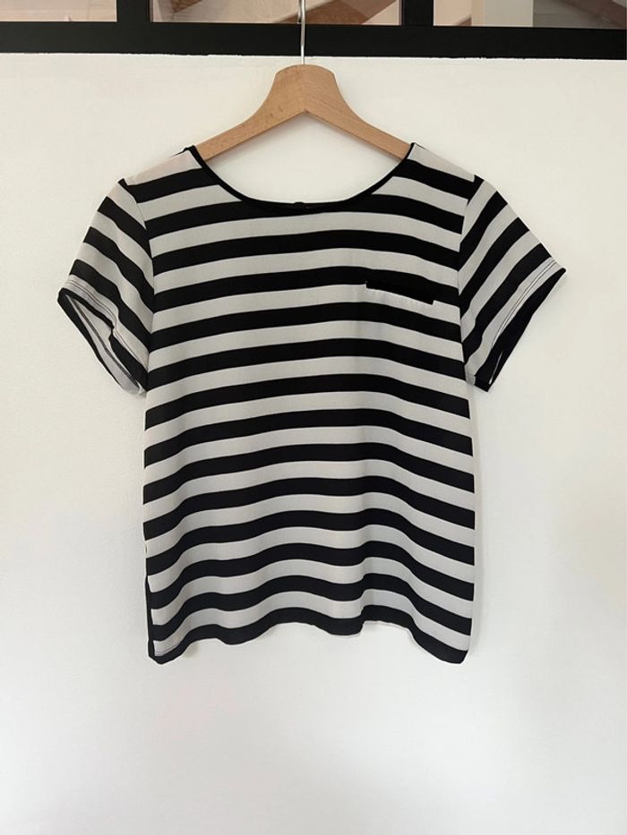 T-shirt rayé Zara