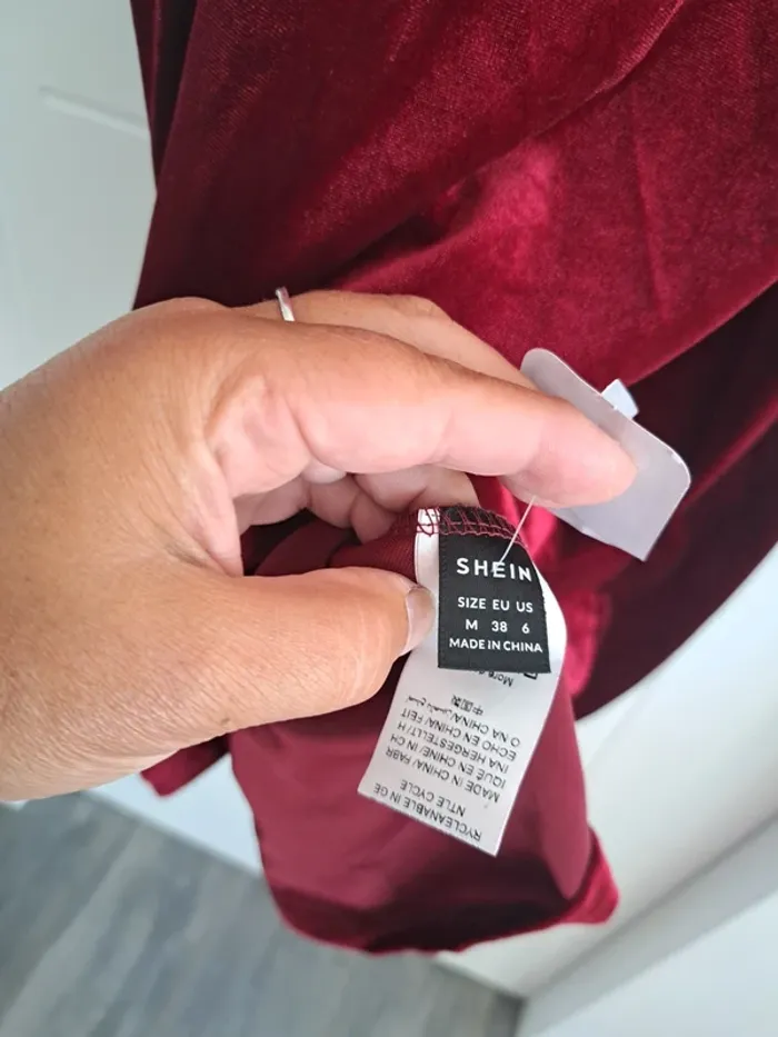 Robe velours Shein M - photo numéro 3
