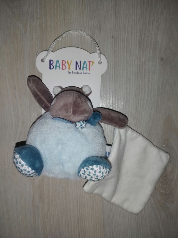 Doudou hippopotame baby nat