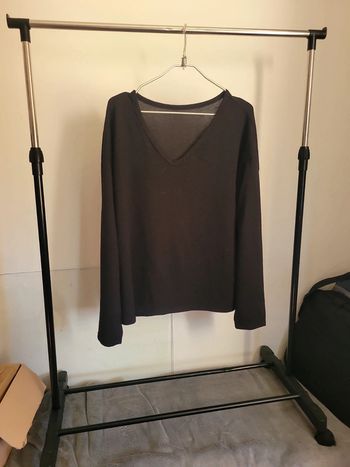 Pull fin manches longues