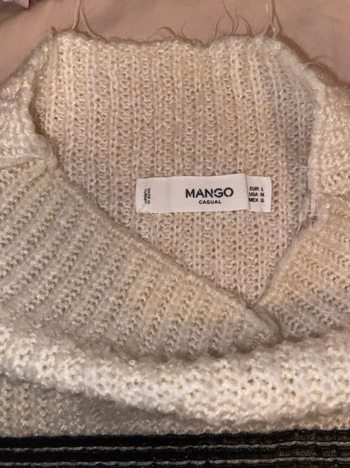 Pull épais d’hiver , manches larges , tres bon état , taille 40 - photo numéro 6