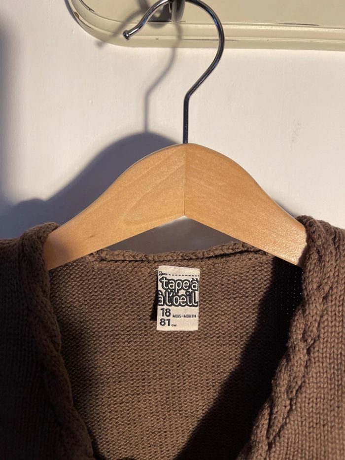 Gilet tape-à-l’œil 18 mois - photo numéro 2