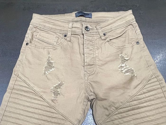 Short en Denim marron - photo numéro 2