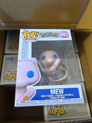 Figurine pop! pokémon mew n°643