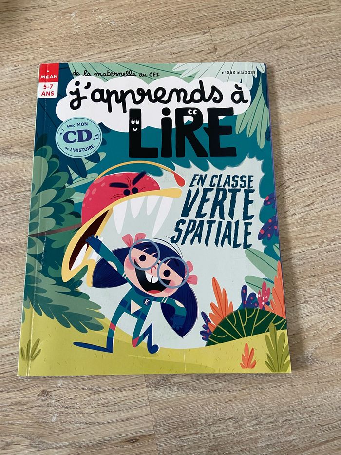 Livre Cd: J’apprends à lire 252