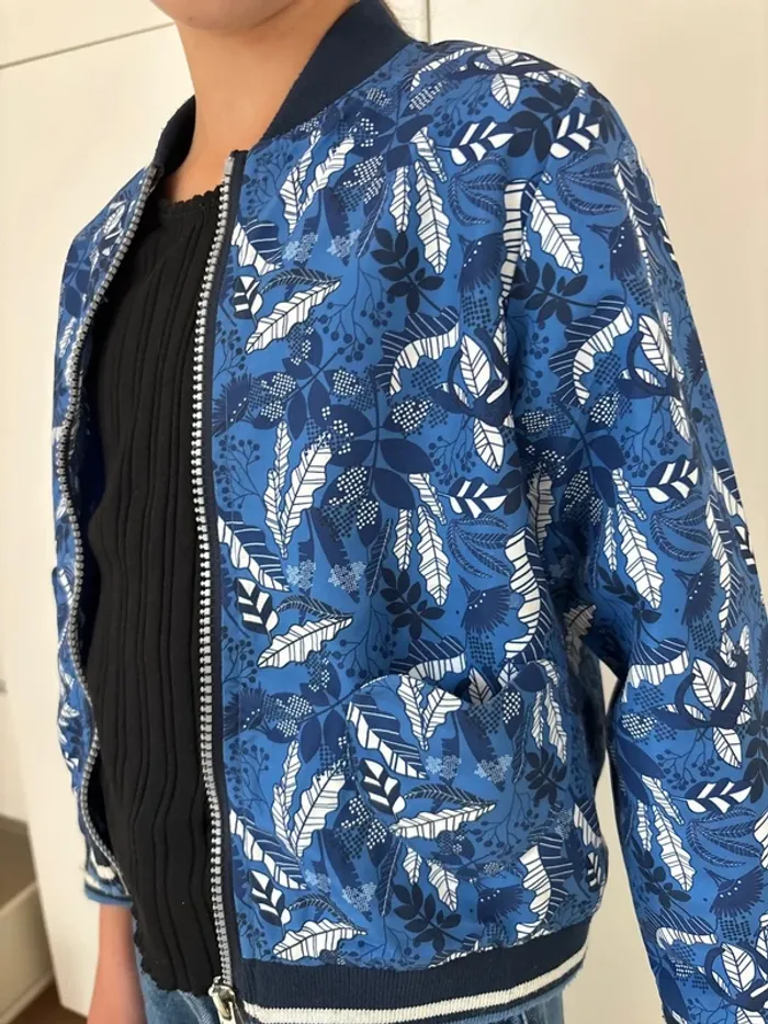 Veste fille type bombers - photo numéro 2