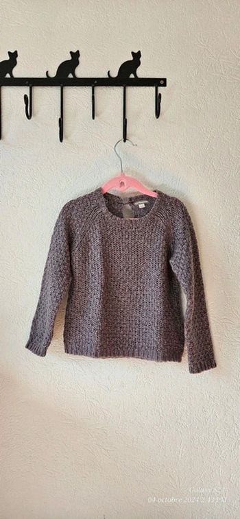 Pull pailleté en laine 5A