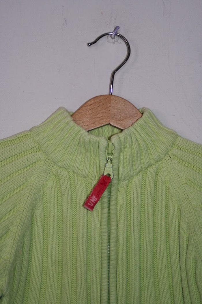 Gilet vert clair Vynil Fraise 5 ans - photo numéro 2