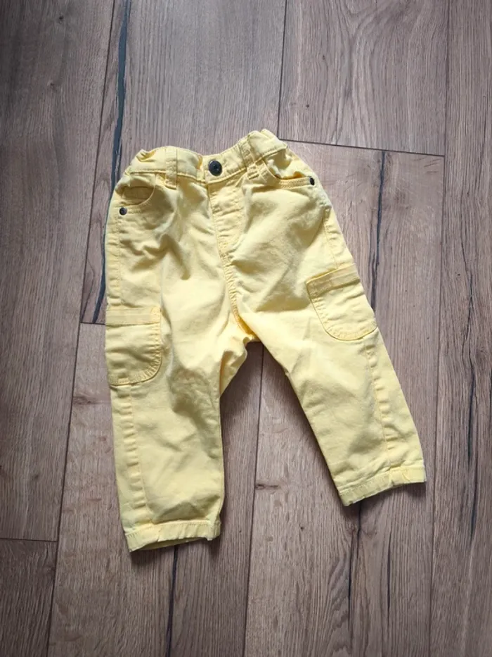 Lots de deux pantalon / Jean 9 mois - photo numéro 3
