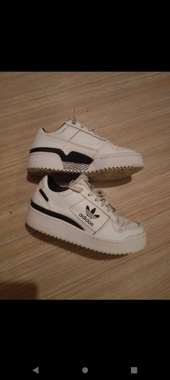 Baskets cuir