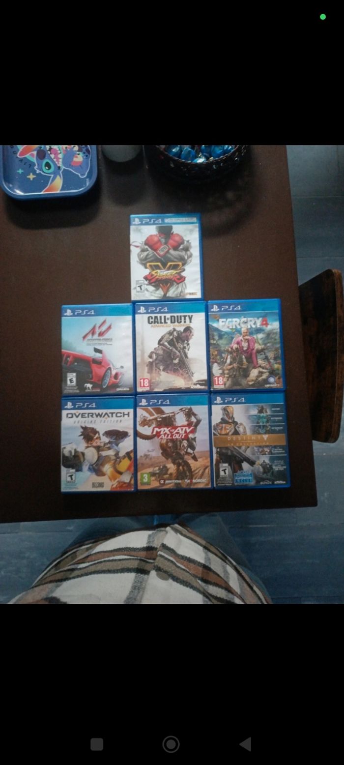 Lot  jeux ps4