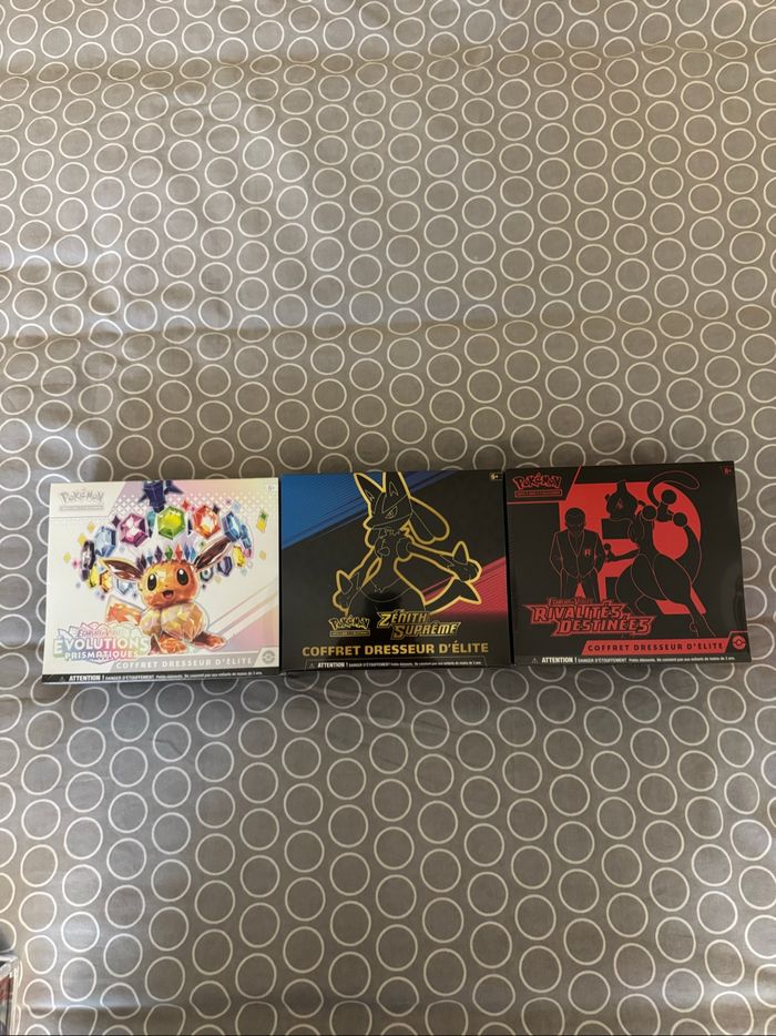 Lot de 3 etb