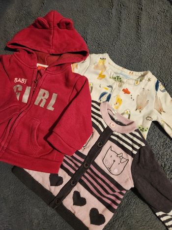 Lot de 3 gilets 6 mois