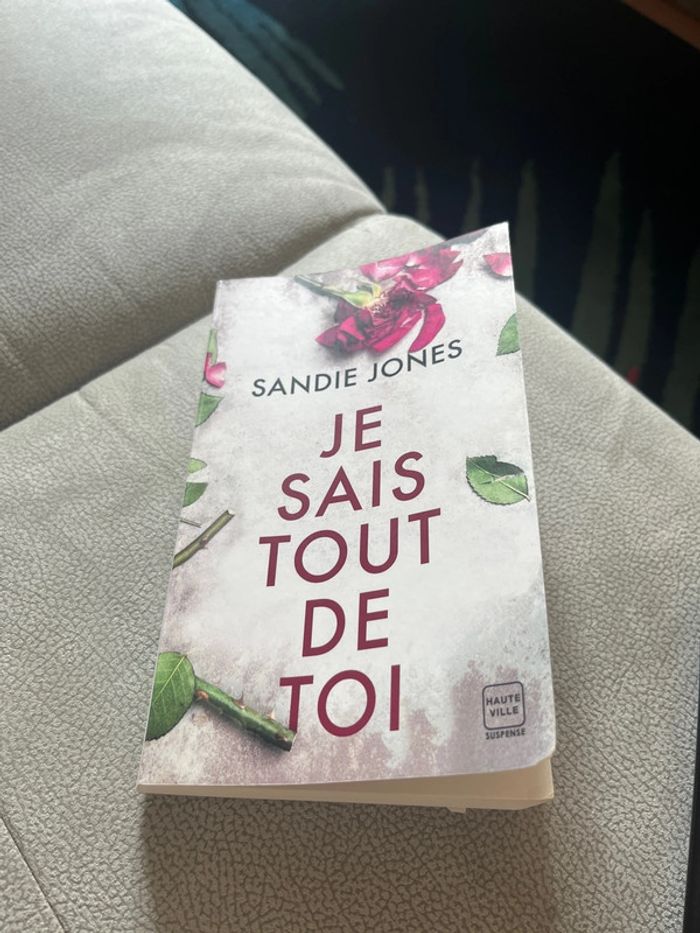 Je sais tout de toi Sandie Jones