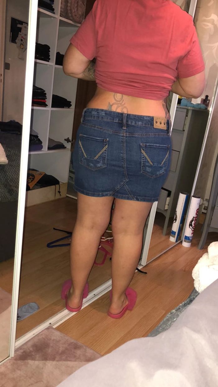 44 jupe en jean pimkie - photo numéro 2