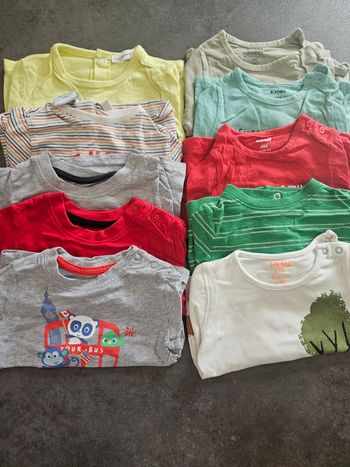 Lot de tee-shirt manche longue
