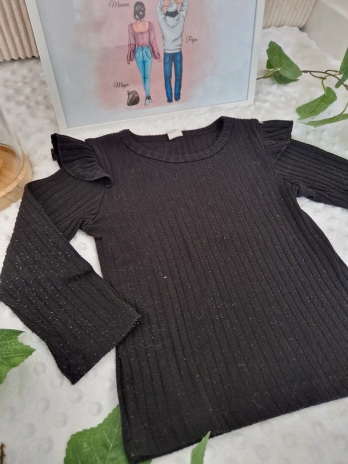 🖤 Joli pull noir pour enfant Shein 🖤 - photo numéro 2