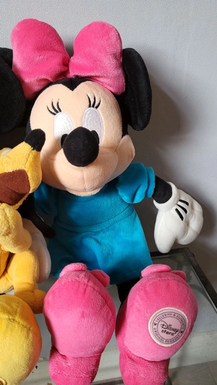 Mickey Minnie Pluto Peluches - photo numéro 3