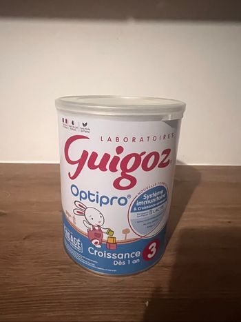 Lait guigoz 3e âge