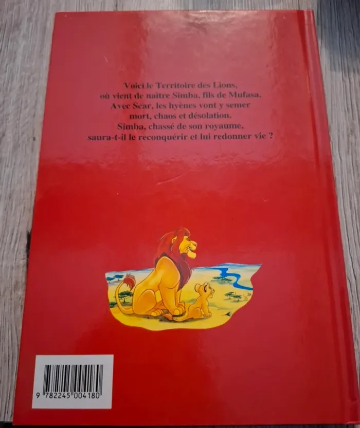 Livre le roi lion - photo numéro 2