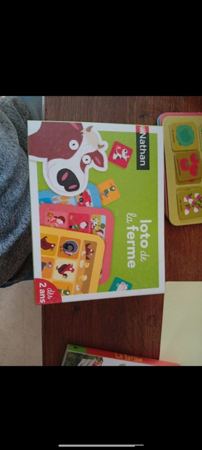 Jeu loto de la ferme - photo numéro 3