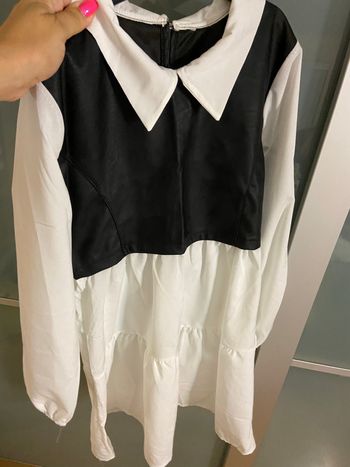 Robe Chemise bi-matière