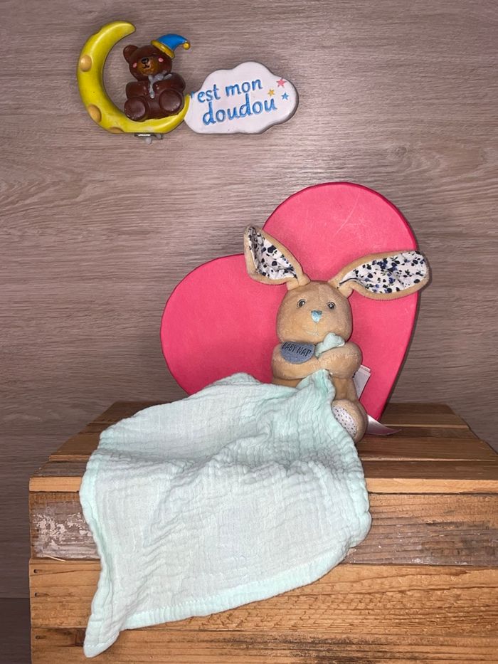 NAT519 doudou lapin 🐰 babynat