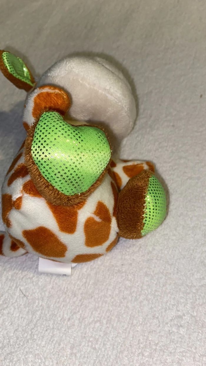 Doudou peluche girafe 🦒 bazooka - photo numéro 4