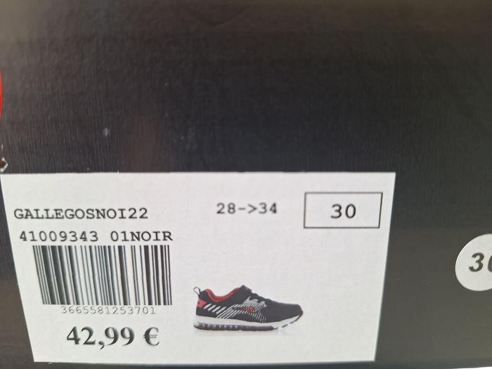 Baskets garcon airness pointure 30 neuves - photo numéro 10