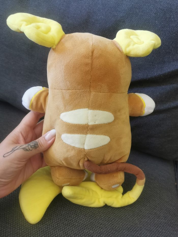 Peluche raichu d'Aloa pokémon - photo numéro 5