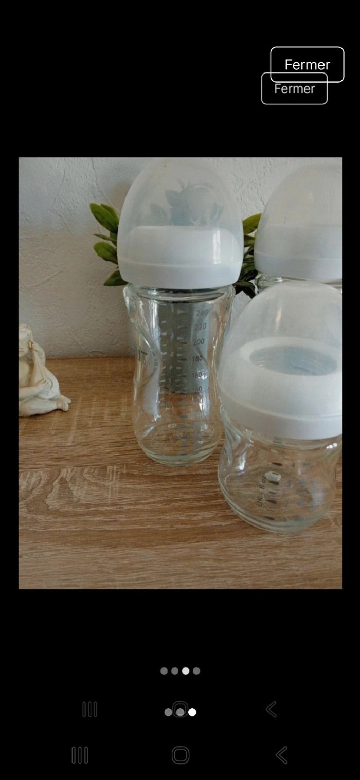 Lot biberon Philips avent - photo numéro 3