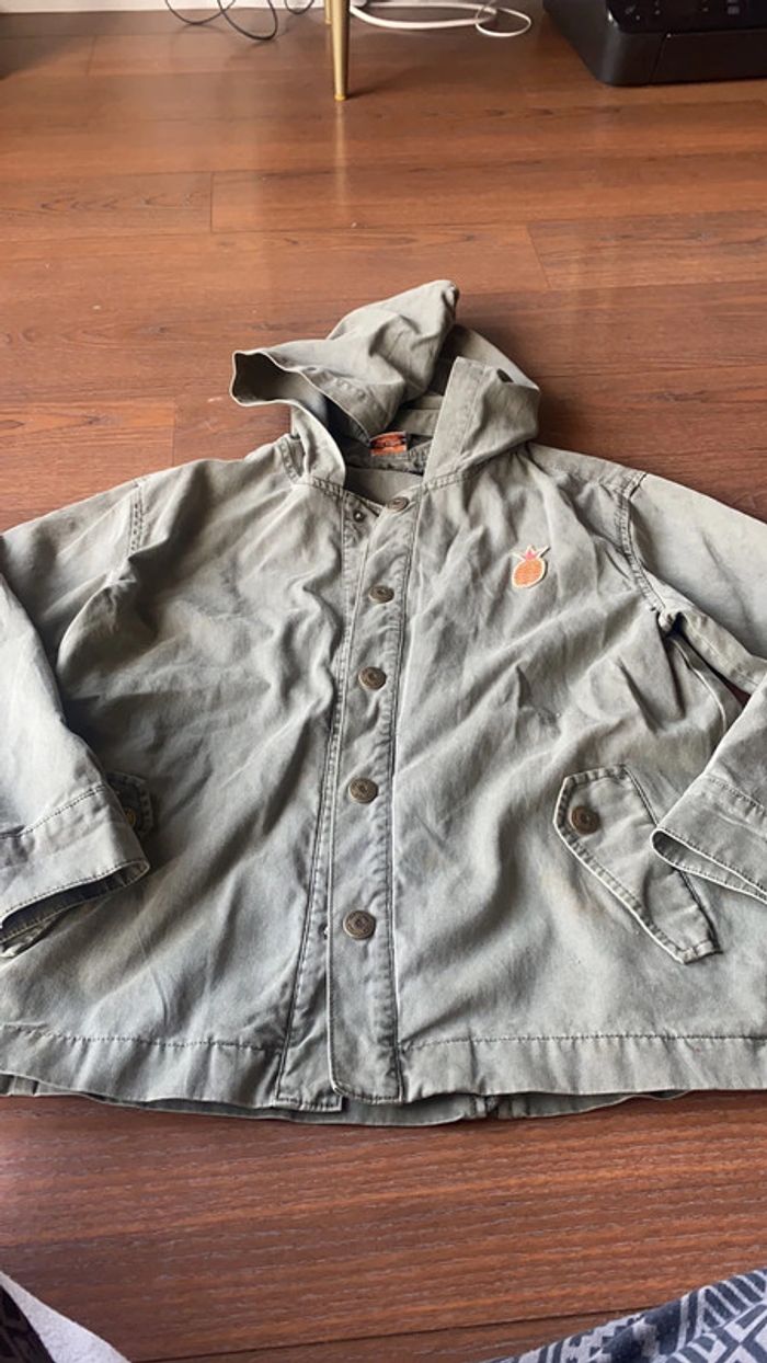 Veste kaki fille - photo numéro 2