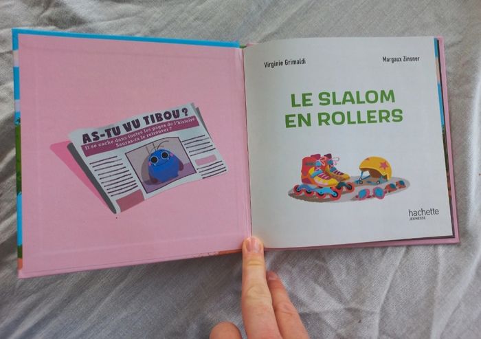 Livre "Le slalom en rollers" du MacDonald's - photo numéro 2