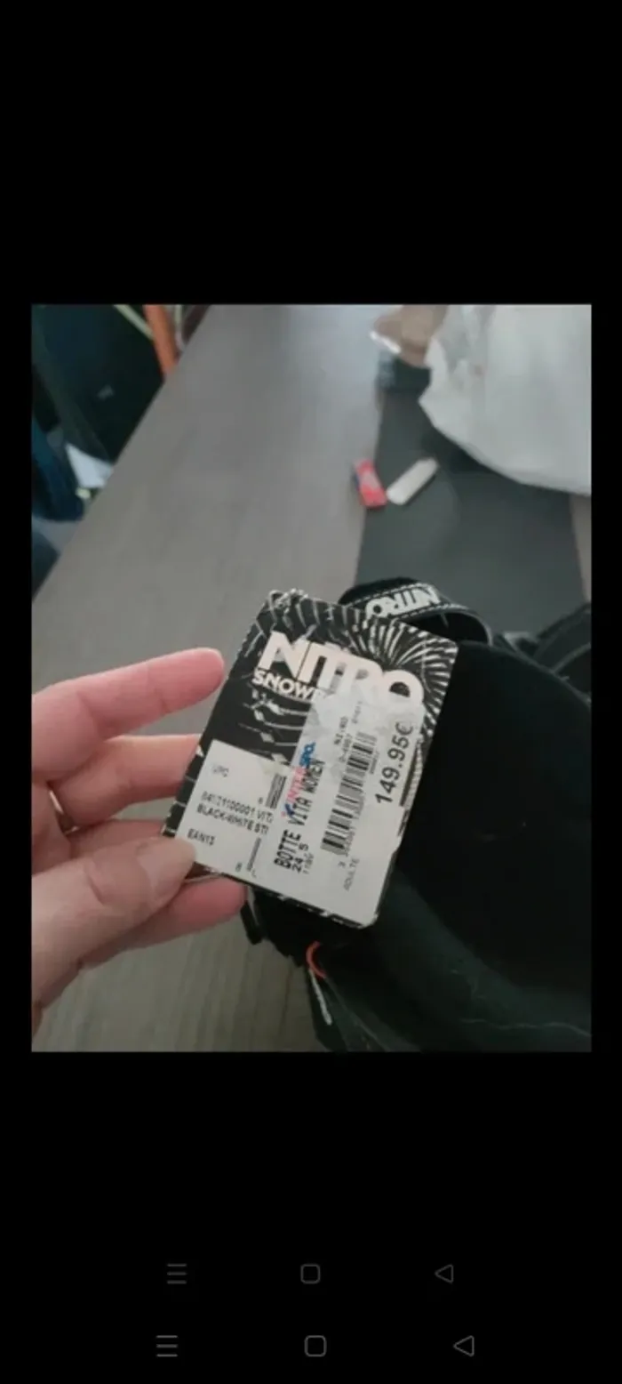 Botte de snowboard neuves avec étiquette valeur 149.95 euros - photo numéro 4