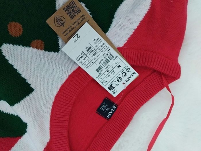 Robe pull Noël, kiabi, taille M, neuf avec étiquettes - photo numéro 4