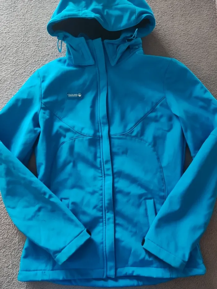Veste softshell Tex Sport Concept “Coldland” Turquoise – Taille S Femme