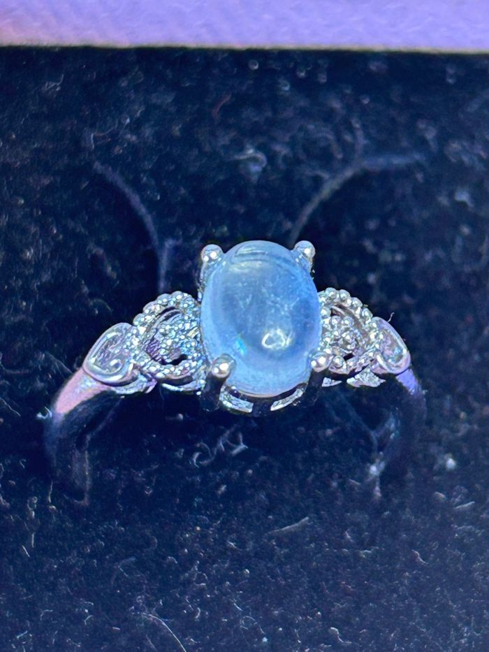 Bague réglable en laiton et en aigue-marine – Sérénité & Communication - photo numéro 10