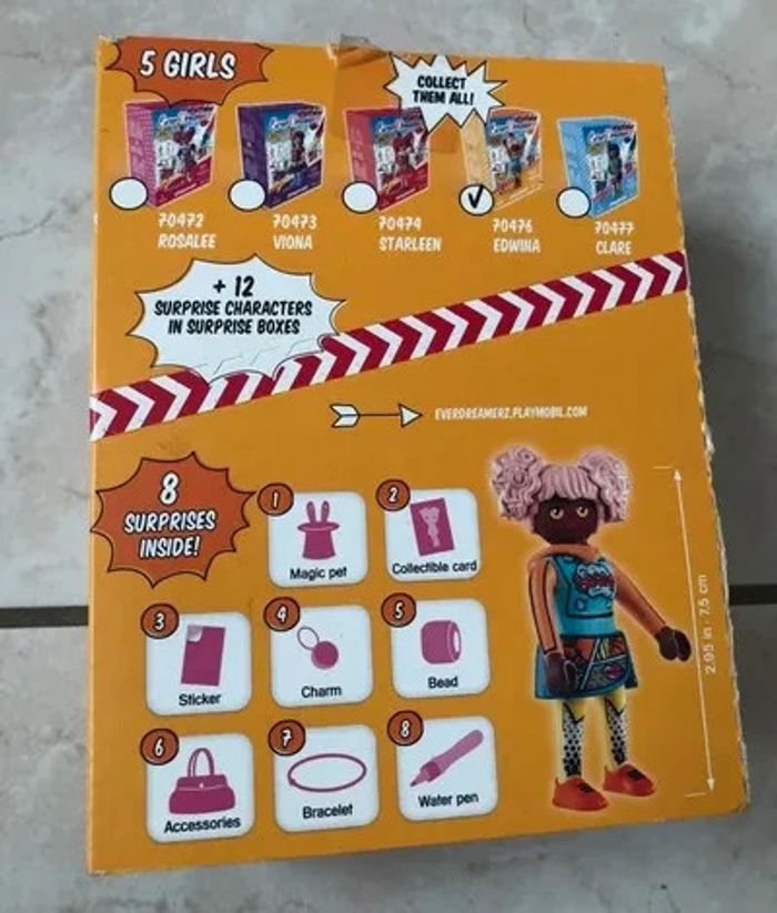 Playmobil Ever dreamerz 70476 Edwina Le Monde de la BD Neuve ds emballage - photo numéro 2