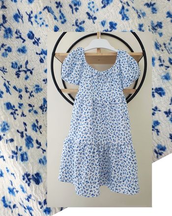 4 ans robe été ( étiquette coupée)