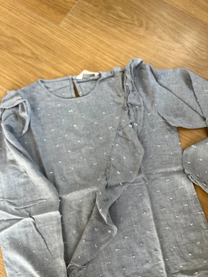 Tunique grise mango taille 10 ans - photo numéro 3